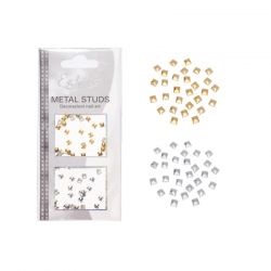 BORCHIE METAL STUDS - SQUARE 2 MM