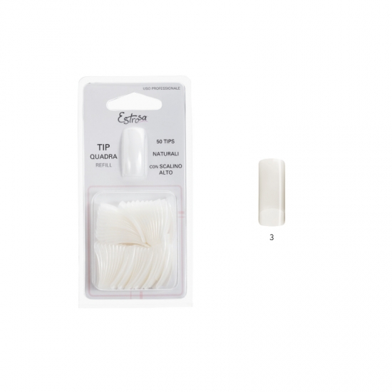 REFILL TIP NATURALE FORMA QUADRA N.3