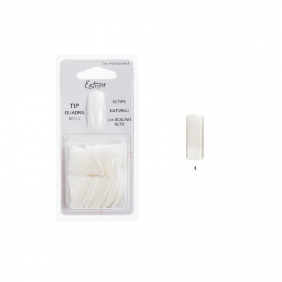 REFILL TIP NATURALE FORMA QUADRA N.4