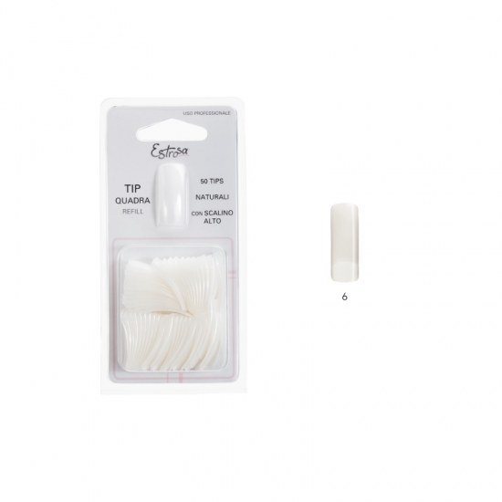 REFILL TIP NATURALE FORMA QUADRA N.6