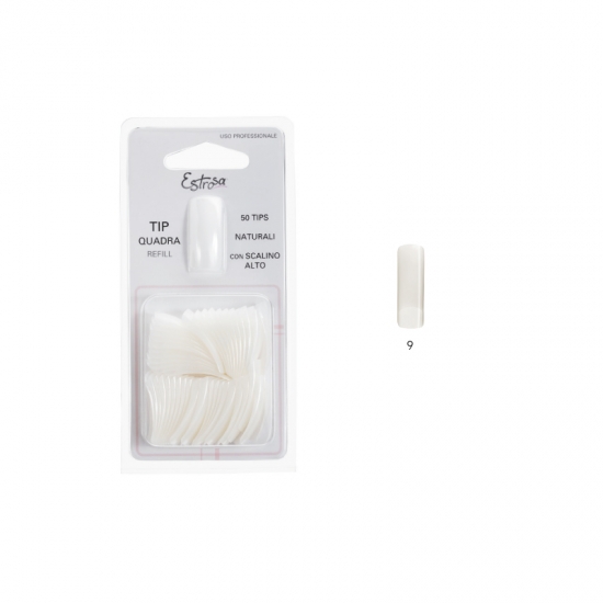 REFILL TIP NATURALE FORMA QUADRA N.9