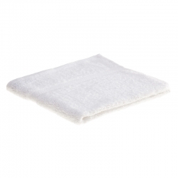 Asciugamani in spugna di cotone - Bianco