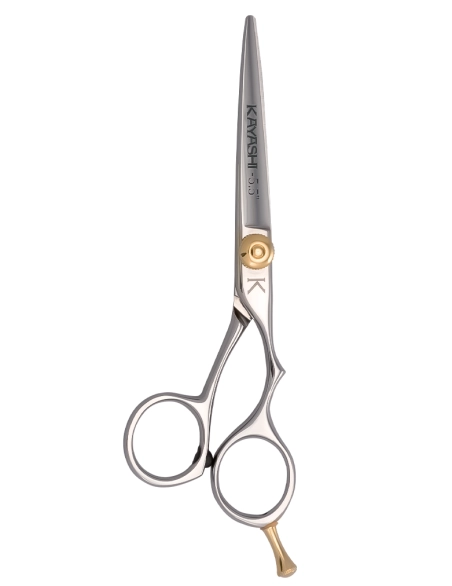 Best Kayashi 5.5" | Forbice professionale a lama liscia in carbonio giapponese