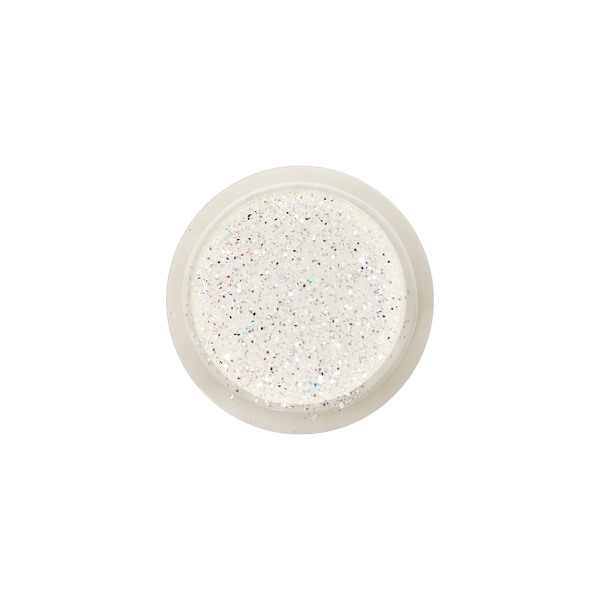 CHROME GLITTER FLASH - WHITE