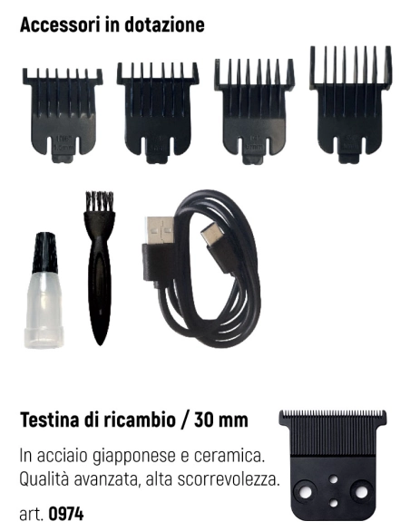 Tosatrice Sharp Steel – Precisione e Creatività per Capelli e Barba