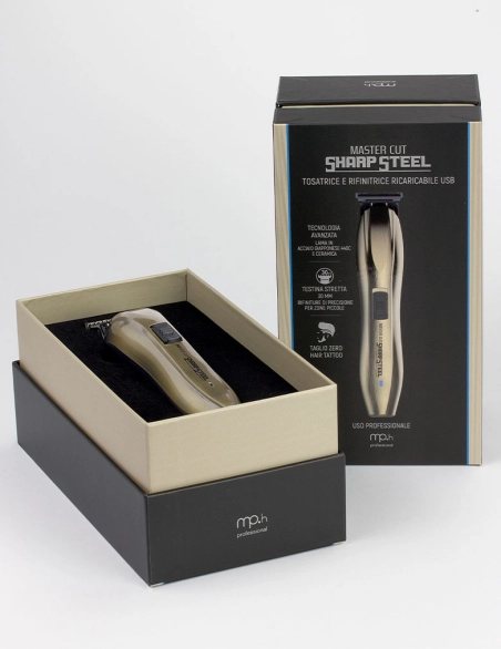 Tosatrice Sharp Steel – Precisione e Creatività per Capelli e Barba