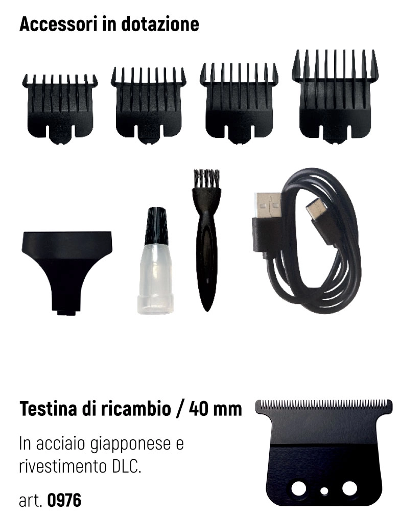 Tosatrice Black T-Zero – Precisione e Taglio Ultra Corto | Master Cut Line