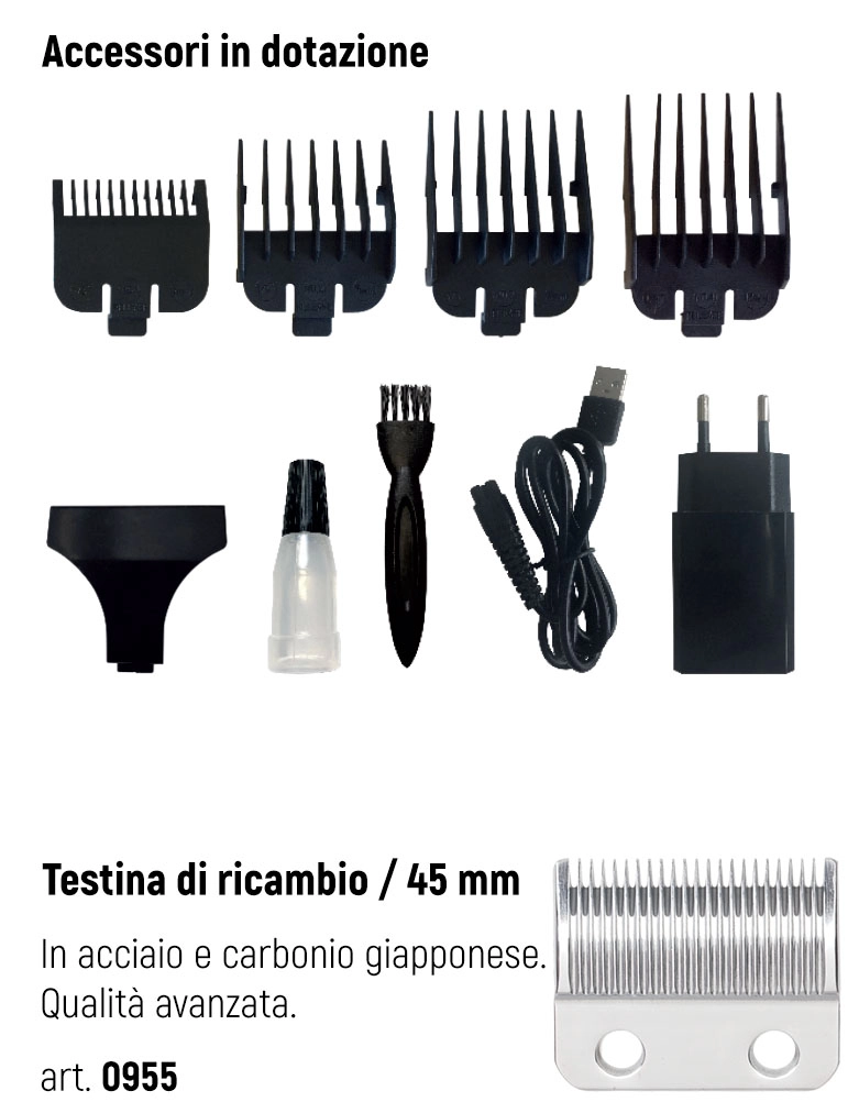 Tosatrice Warrior – Potenza e Precisione per Capelli e Barba