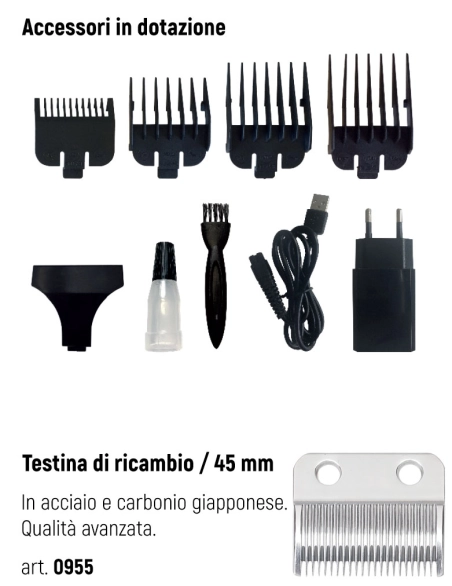 Tagliacapelli Dark Knight – Potenza e Precisione | Master Cut Line
