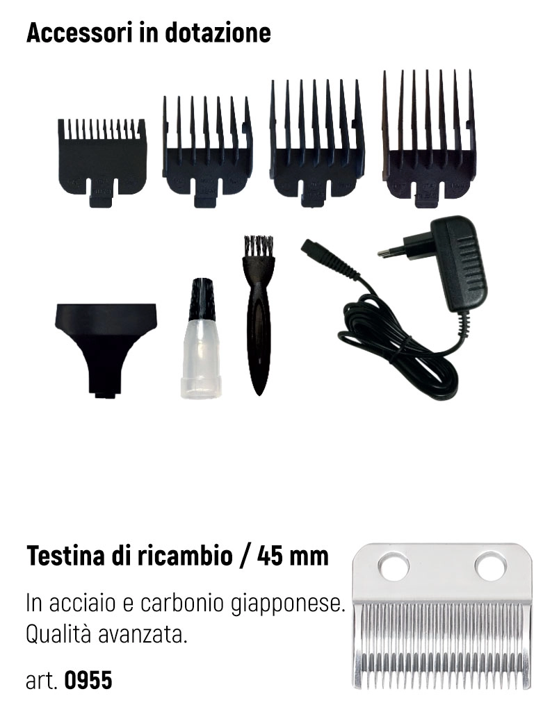 Tagliacapelli Prime: potenza e precisione per ogni look | Master Cut Line