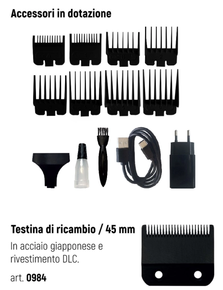 Tagliacapelli professionale potente e preciso | Master Cut Line