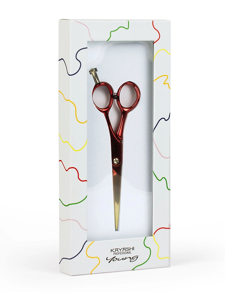 Forbici Kayashi Young Fuego 5.75” – Precisione e Comfort Professionale