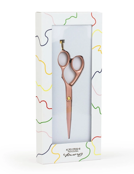 Forbice per capelli e barba Kayashi Magic Rose 5.75” – Precisione e Stile