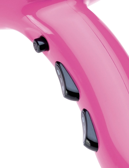 Color FUN | Phon fucsia compatto e potente per capelli luminosi