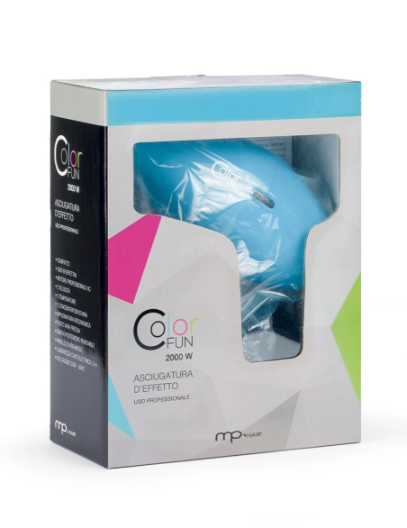 Phon azzurro compatto e potente per styling perfetto