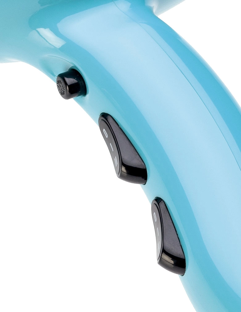 Phon azzurro compatto e potente per styling perfetto