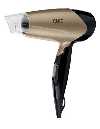 Asciugacapelli da Viaggio Chic 1200W - Compatto e Potente