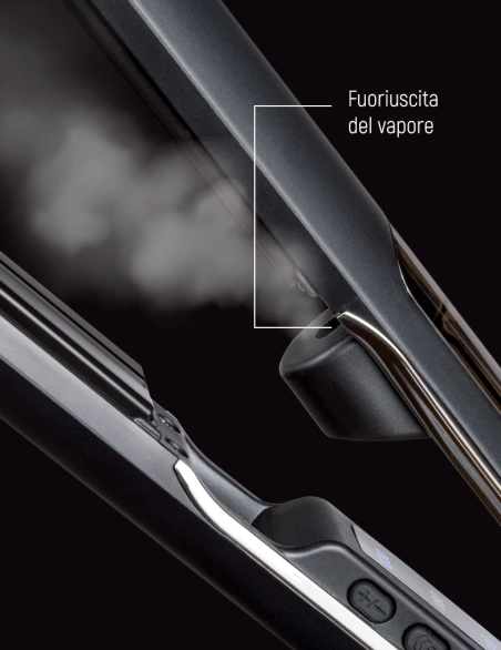 Unica | Piastra a Vapore Professionale per Capelli Lisci e Lucenti