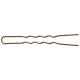 Forcine ondulate lunghe 60 mm bionde