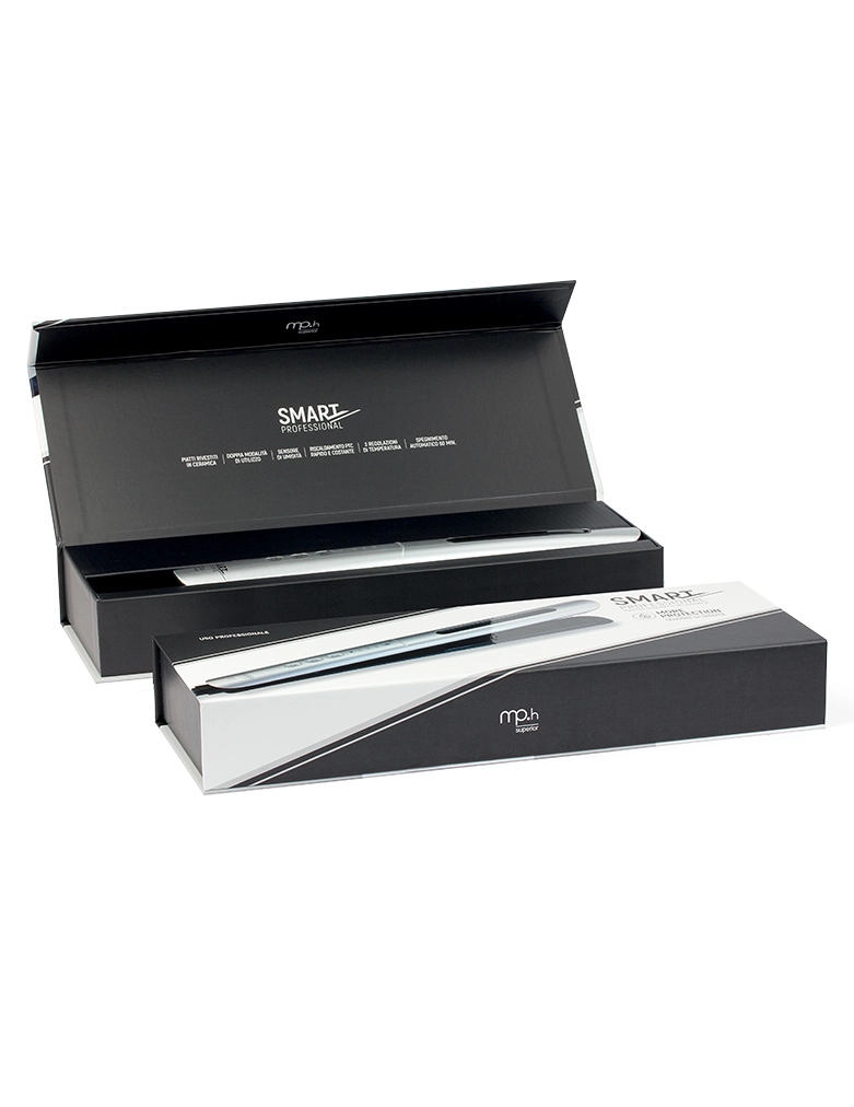 Smart - Piastra per capelli con sensore di umidità