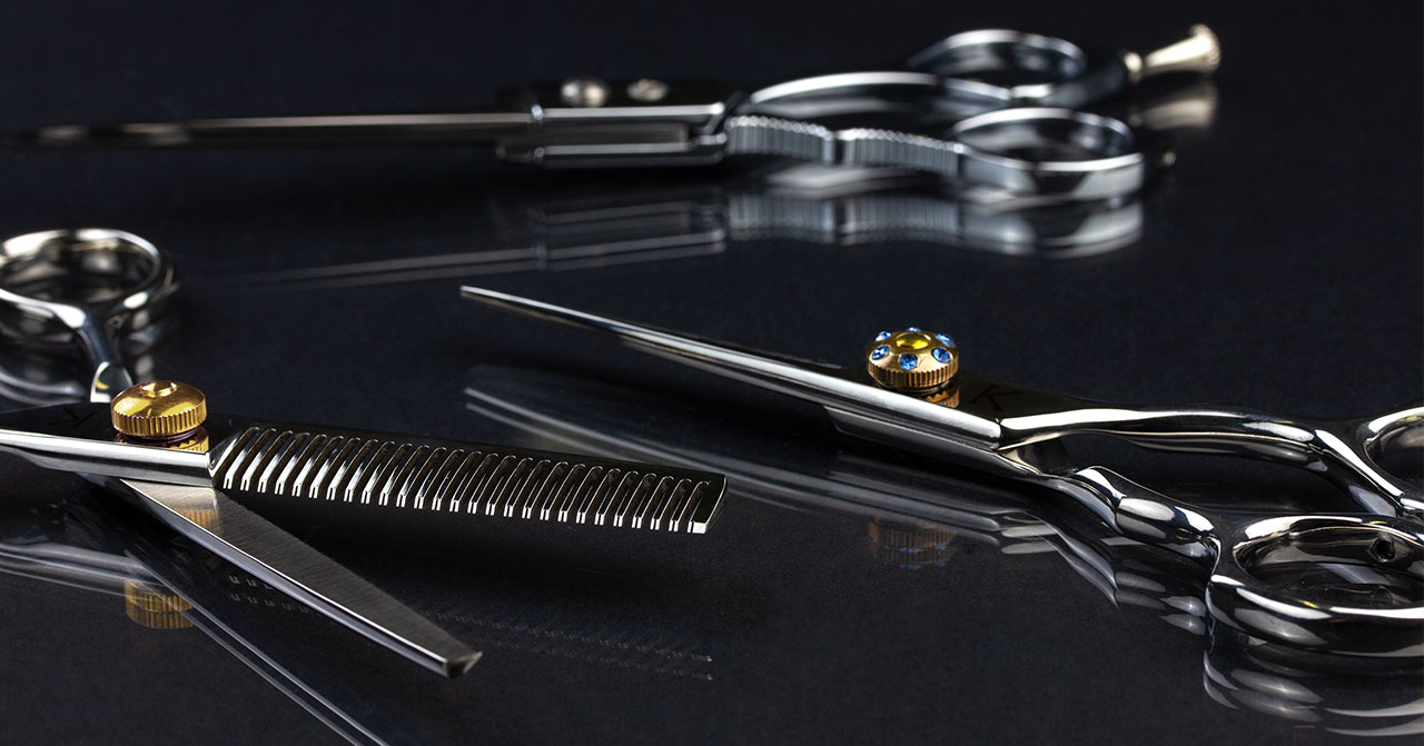 forbici professionali in acciaio giapponese per parrucchieri, con lame di precisione per tagli tecnici in salone