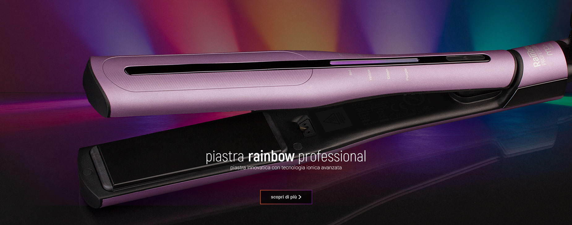 MpHair Piastra professionale Rainbow